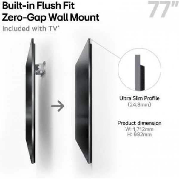 Телевізор LG OLED77G54LW