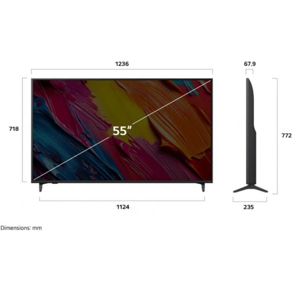Телевізор LG 55QNED70A6A Телевізор LG 55QNED70A6A