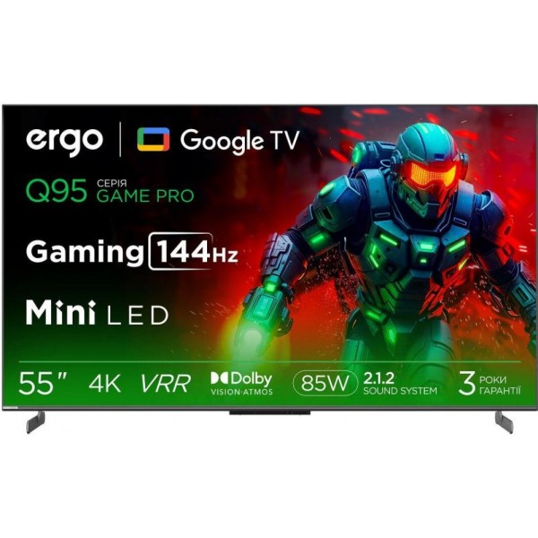 Телевізор Ergo 55MQ95 Телевізор Ergo 55MQ95