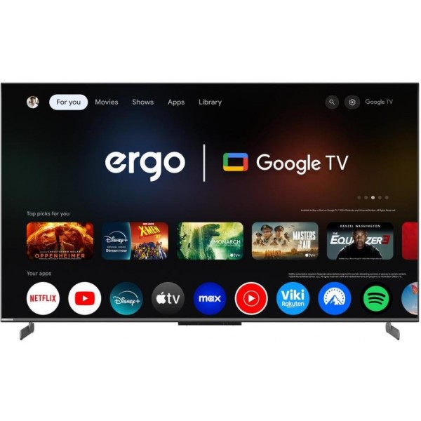 Телевізор Ergo 55MQ95 Телевізор Ergo 55MQ95