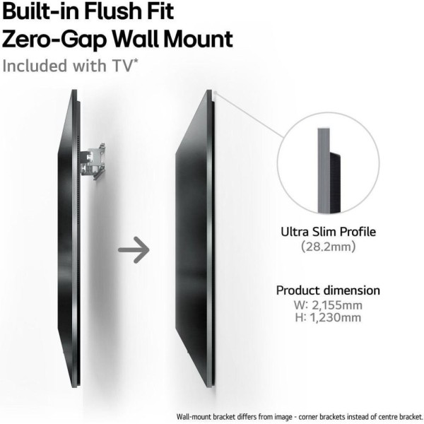 Телевізор LG OLED97G54LW