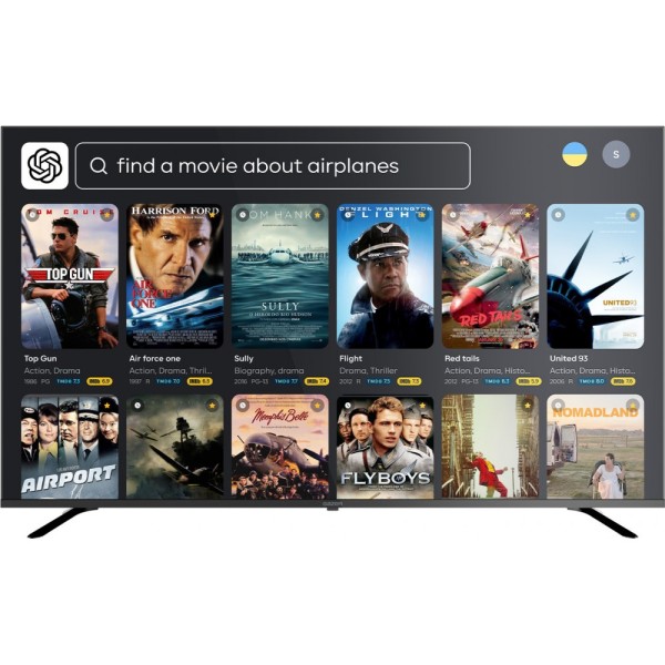 Телевізор Gazer TV55-UN1