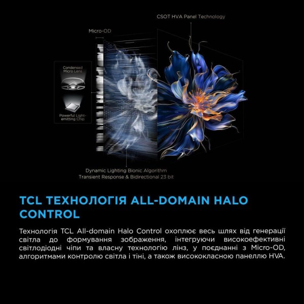 Телевізор TCL 55C6K