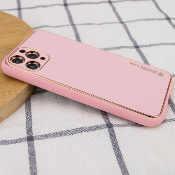 Шкіряний чохол Xshield для Apple iPhone 12 Pro (6.1") Рожевий / Pink Шкіряний чохол Xshield для Apple iPhone 12 Pro (6.1") Рожевий / Pink