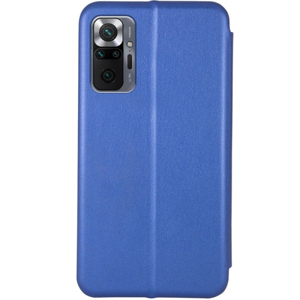 Шкіряний чохол (книжка) Classy для Xiaomi Redmi Note 10 Pro / 10 Pro Max Синій