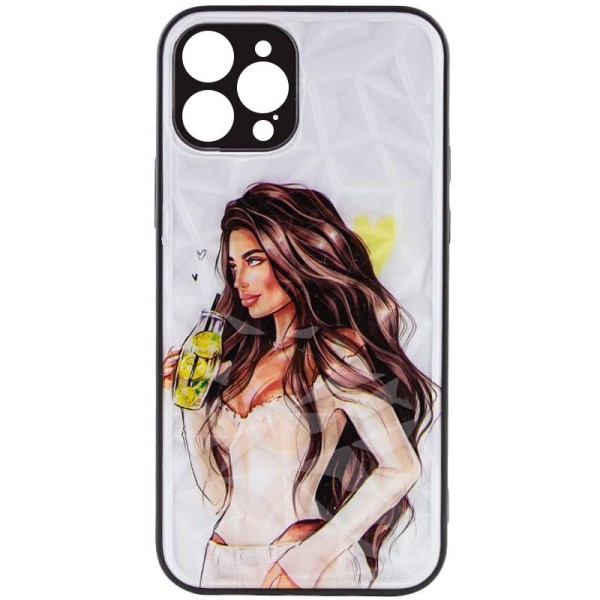 TPU+PC чохол Prisma Ladies Full Camera для Apple iPhone 12 Pro (6.1") Yellow