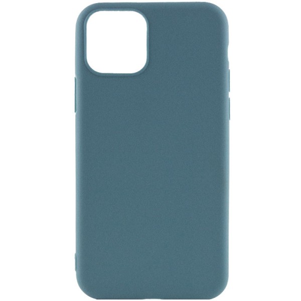 Силіконовий чохол Candy для Apple iPhone 14 (6.1") Синій / Powder Blue