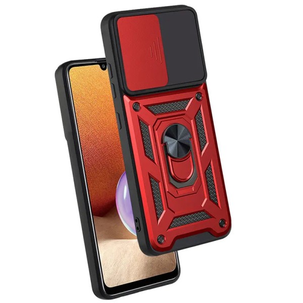 Ударостійкий чохол Camshield Serge Ring для Xiaomi Redmi 9A Червоний Ударостійкий чохол Camshield Serge Ring для Xiaomi Redmi 9A Червоний