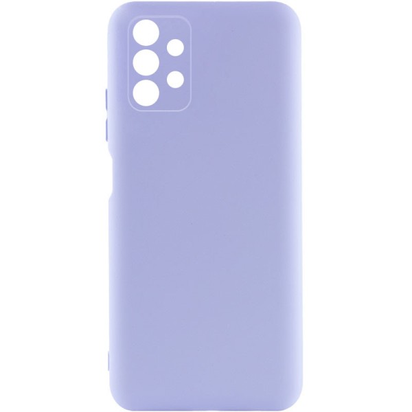 Чохол Silicone Cover Lakshmi Full Camera (A) для Samsung Galaxy A23 4G Бузковий / Dasheen
