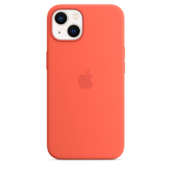 Чохол-накладка iPhone 13 Apple Silicone Case 1:1 with MagSafe Nectarine