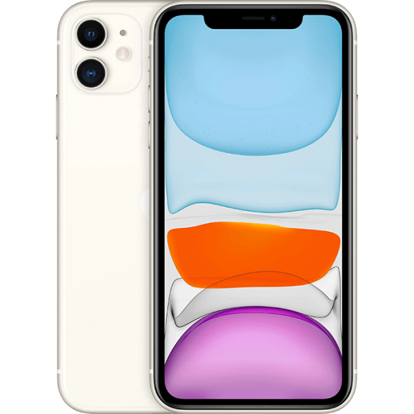 Смартфон Apple IPhone 11 128GB White Slim Box (MHDJ3)