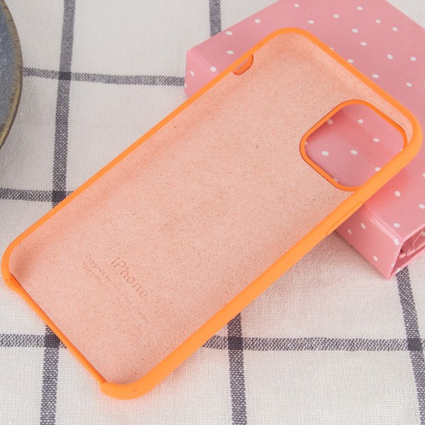 Чохол Silicone Case (AA) для Apple iPhone 11 Pro (5.8") Помаранчевий / Papaya