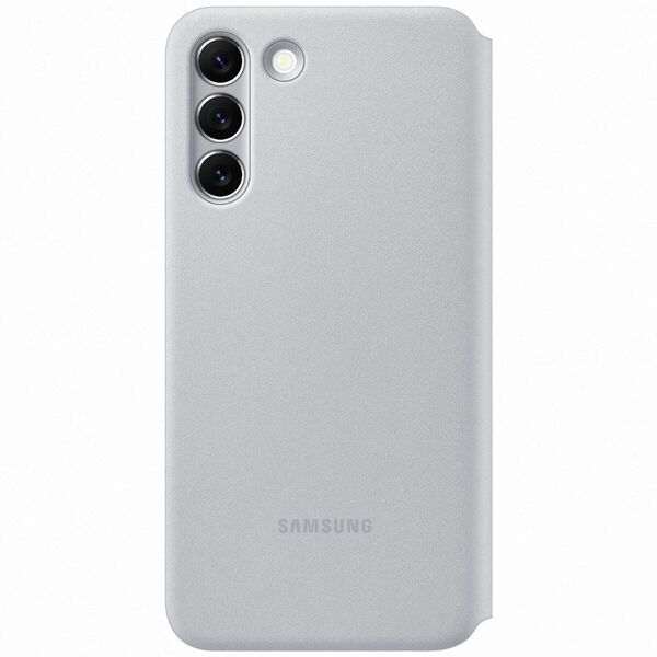 Чохол-книжка Samsung S22 Plus Smart LED View Cover EF-NS906PJEGRU Light Gray