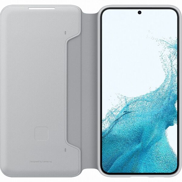 Чохол-книжка Samsung S22 Plus Smart LED View Cover EF-NS906PJEGRU Light Gray Чохол-книжка Samsung S22 Plus Smart LED View Cover EF-NS906PJEGRU Light Gray