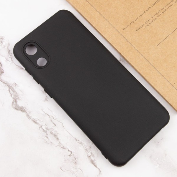 Чохол Silicone Cover Lakshmi Full Camera (A) для Samsung Galaxy A03 Core Чорний / Black Чохол Silicone Cover Lakshmi Full Camera (A) для Samsung Galaxy A03 Core Чорний / Black