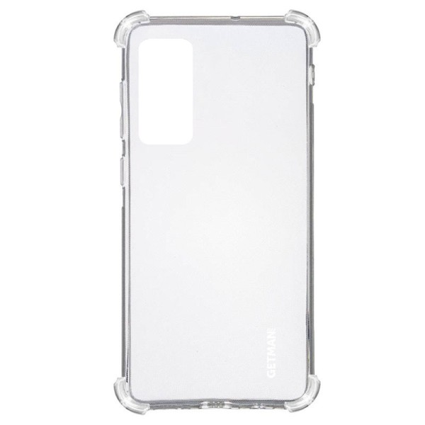 TPU чохол GETMAN Ease logo посилені кути для Samsung Galaxy S20 FE Безбарвний (прозорий)