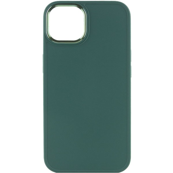 TPU чохол Bonbon Metal Style для Apple iPhone 14 Plus (6.7") Зелений / Army green