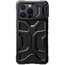 TPU+PC чохол Nillkin CamShield Adventurer (шторка на камеру) для Apple iPhone 13 Pro Max (6.7") Чорний