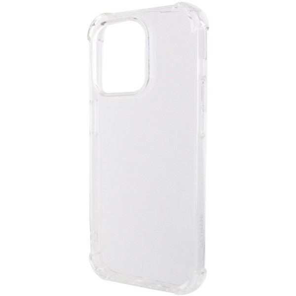 TPU чохол GETMAN Ease logo посилені кути для Apple iPhone 14 Pro (6.1") Безбарвний (прозорий) TPU чохол GETMAN Ease logo посилені кути для Apple iPhone 14 Pro (6.1") Безбарвний (прозорий)