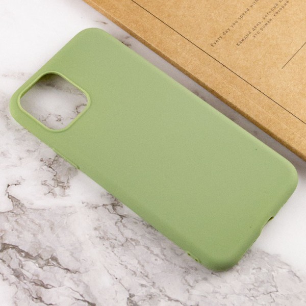 Силіконовий чохол Candy для Apple iPhone 11 Pro Max (6.5") Фісташковий