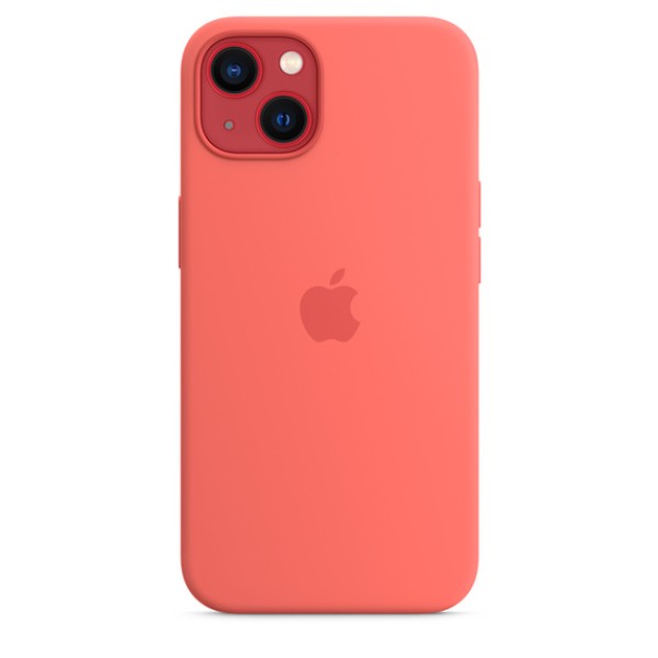 Чохол-накладка iPhone 13 Apple Silicone Case with Animation & MagSafe Pink Pomelo Чохол-накладка iPhone 13 Apple Silicone Case with Animation & MagSafe Pink Pomelo