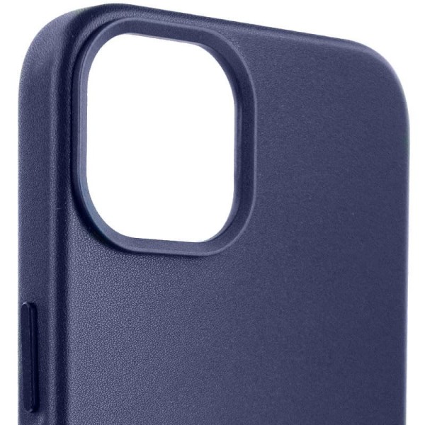 Шкіряний чохол Leather Case (AA Plus) with MagSafe для Apple iPhone 12 Pro / 12 (6.1") Violet Шкіряний чохол Leather Case (AA Plus) with MagSafe для Apple iPhone 12 Pro / 12 (6.1") Violet