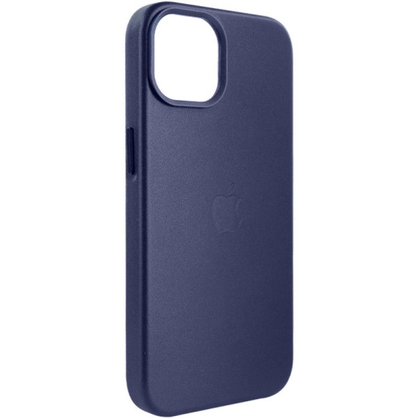 Шкіряний чохол Leather Case (AA Plus) with MagSafe для Apple iPhone 12 Pro / 12 (6.1") Violet Шкіряний чохол Leather Case (AA Plus) with MagSafe для Apple iPhone 12 Pro / 12 (6.1") Violet