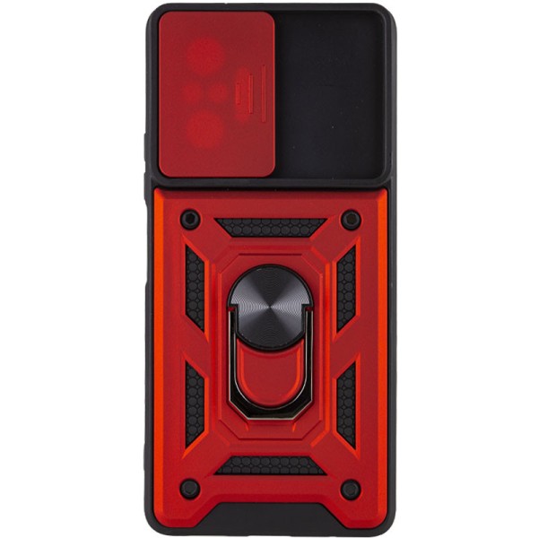 Ударостійкий чохол Camshield Serge Ring для Xiaomi Redmi Note 10 Pro / 10 Pro Max Червоний Ударостійкий чохол Camshield Serge Ring для Xiaomi Redmi Note 10 Pro / 10 Pro Max Червоний