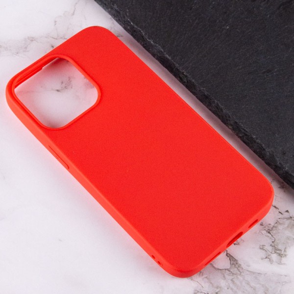 Силіконовий чохол Candy для Apple iPhone 13 Pro (6.1") Червоний