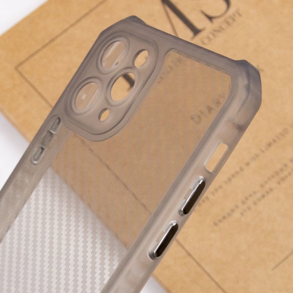 Чохол TPU Ease Carbon color series для Apple iPhone 11 Pro Max (6.5") Чорний / Прозорий Чохол TPU Ease Carbon color series для Apple iPhone 11 Pro Max (6.5") Чорний / Прозорий