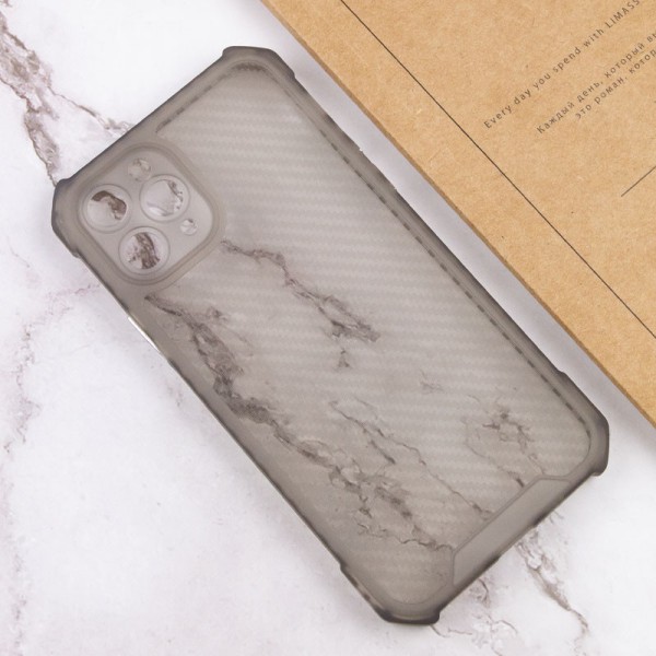 Чохол TPU Ease Carbon color series для Apple iPhone 11 Pro Max (6.5") Чорний / Прозорий Чохол TPU Ease Carbon color series для Apple iPhone 11 Pro Max (6.5") Чорний / Прозорий
