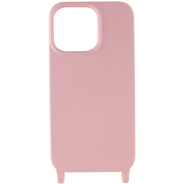 Чохол TPU two straps California для Apple iPhone 13 Pro Max (6.7") Рожевий / Pink Sand