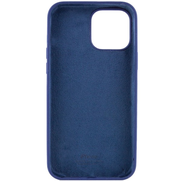 Чохол Silicone Case Full Protective (AA) для Apple iPhone 13 Pro (6.1") Синій / Deep navy