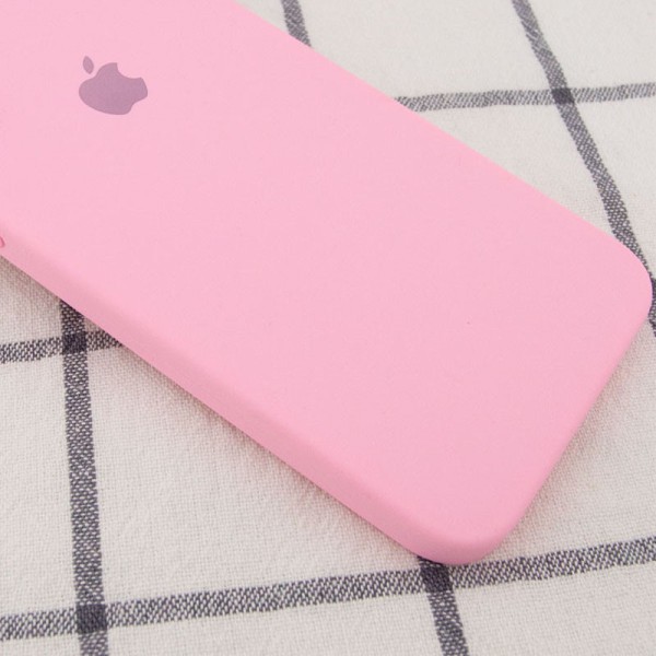 Чохол Silicone Case Square Full Camera Protective (AA) для Apple iPhone 6/6s (4.7") Рожевий / Light pink Чохол Silicone Case Square Full Camera Protective (AA) для Apple iPhone 6/6s (4.7") Рожевий / Light pink