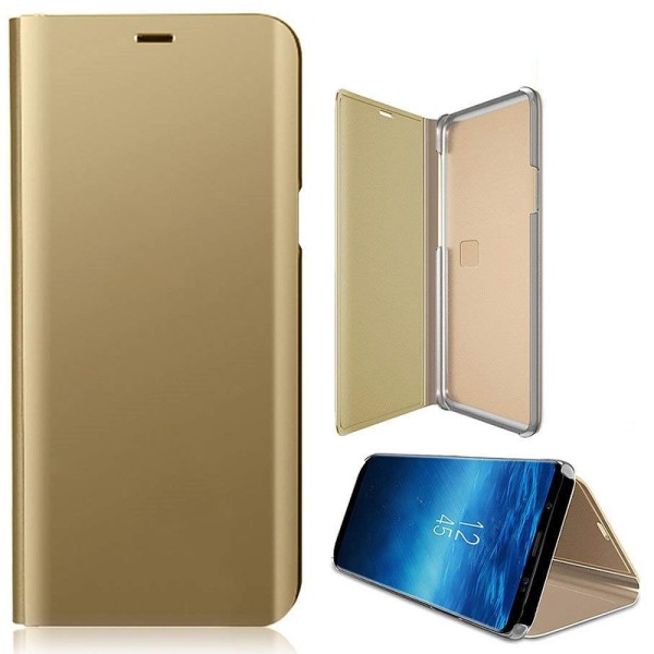Чехол-книжка Clear View Standing Cover для Huawei Honor 20 Pro Золотой