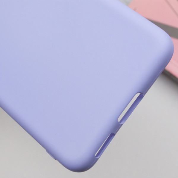 Чохол Silicone Cover Lakshmi Full Camera (A) для Samsung Galaxy S22+ Бузковий / Dasheen