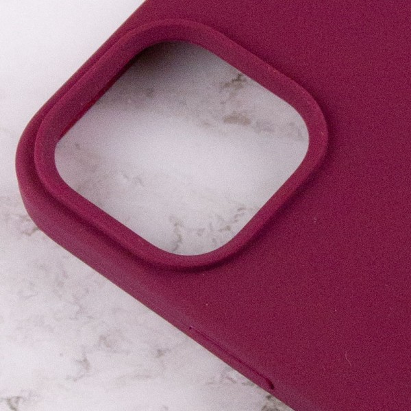 Чохол Silicone Case Full Protective (AA) для Apple iPhone 14 Plus (6.7") Бордовий / Maroon Чохол Silicone Case Full Protective (AA) для Apple iPhone 14 Plus (6.7") Бордовий / Maroon