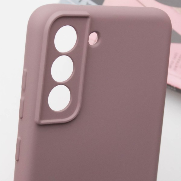 Чохол Silicone Cover Lakshmi Full Camera (A) для Samsung Galaxy S22+ Рожевий / Pink Sand