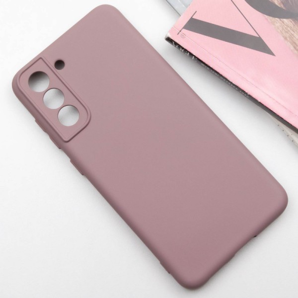 Чохол Silicone Cover Lakshmi Full Camera (A) для Samsung Galaxy S22+ Рожевий / Pink Sand