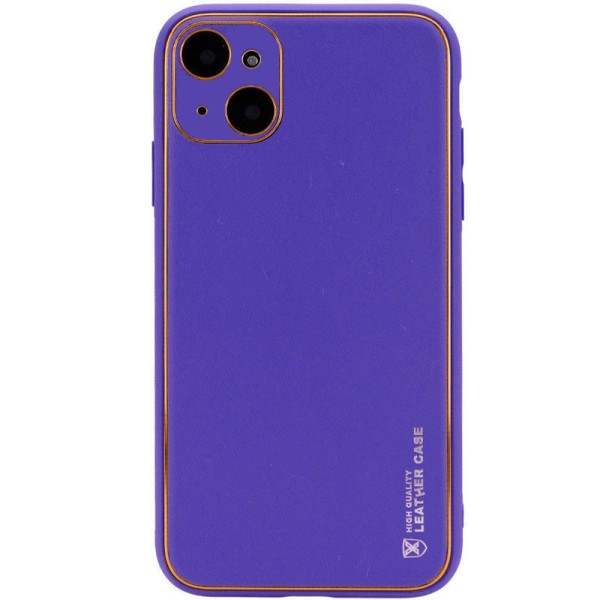 Шкіряний чохол Xshield для Apple iPhone 14 Plus (6.7") Фіолетовий / Ultra Violet