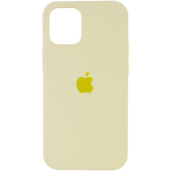 Чохол Silicone Case Full Protective (AA) для Apple iPhone 13 (6.1") Жовтий / Mellow Yellow
