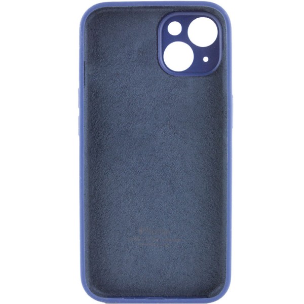Чохол Silicone Case Full Camera Protective (AA) для Apple iPhone 14 Plus (6.7") Синій / Deep navy Чохол Silicone Case Full Camera Protective (AA) для Apple iPhone 14 Plus (6.7") Синій / Deep navy