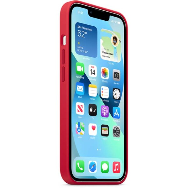 Чохол-накладка Apple iPhone 13 Silicone Case with MagSafe - (PRODUCT)RED (MM2C3) Чохол-накладка Apple iPhone 13 Silicone Case with MagSafe - (PRODUCT)RED (MM2C3)