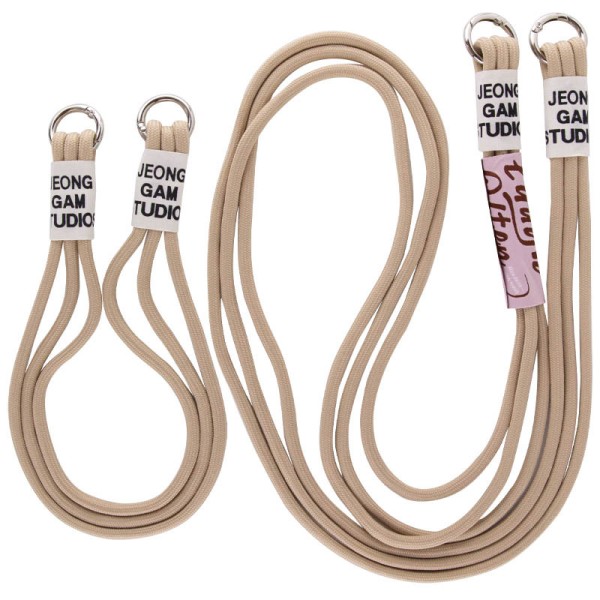 Чохол TPU two straps California для Apple iPhone 13 Pro (6.1") Бежевий / Beige Чохол TPU two straps California для Apple iPhone 13 Pro (6.1") Бежевий / Beige