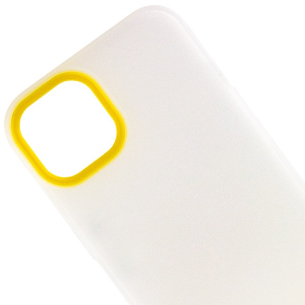 Чохол TPU+PC Bichromatic для Apple iPhone 13 (6.1") Matte / Yellow