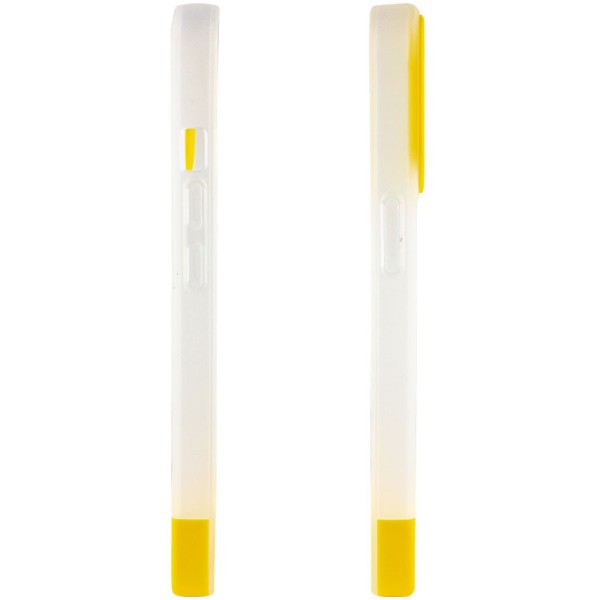 Чохол TPU+PC Bichromatic для Apple iPhone 13 (6.1") Matte / Yellow