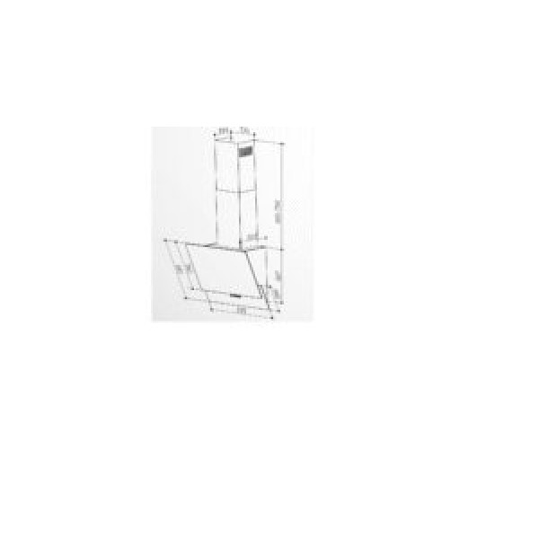 Витяжка Interline ALTEA BK A 60 PB/GL/A Витяжка Interline ALTEA BK A 60 PB/GL/A