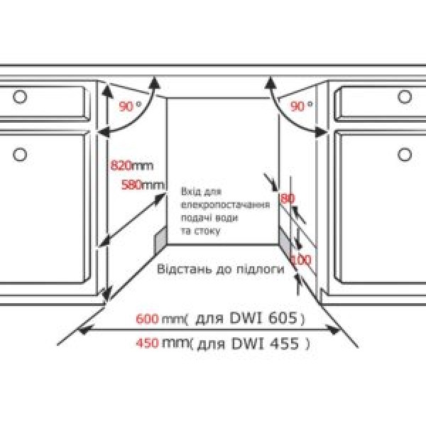 Посудомийна машина Interline DWI 605 L