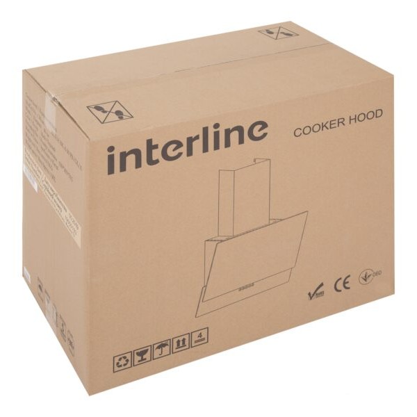 Витяжка Interline ALTEA BK A 60 PB/GL/A Витяжка Interline ALTEA BK A 60 PB/GL/A