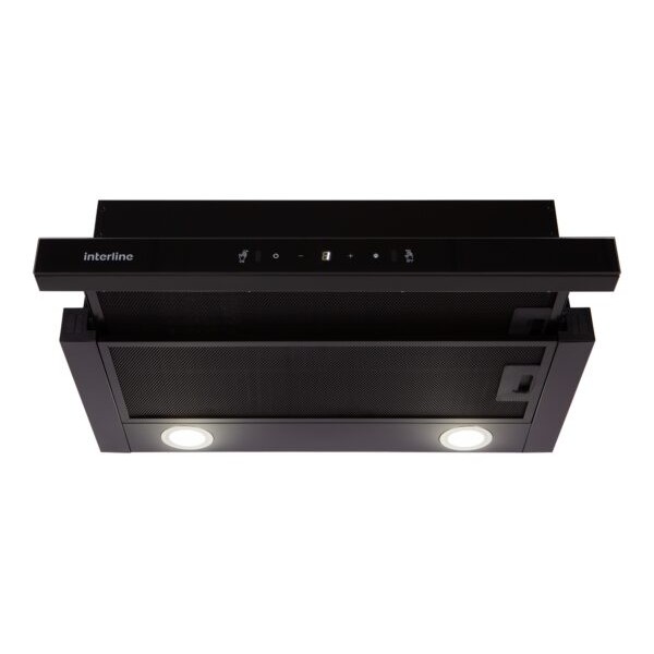 Витяжка Interline SLIM ULTRA GLASS BL A/60 Витяжка Interline SLIM ULTRA GLASS BL A/60